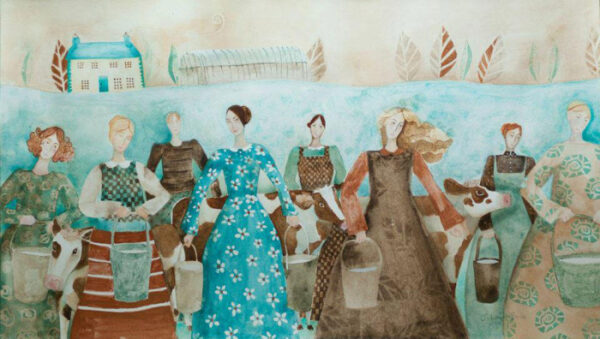 Eight Maids-a-Milking